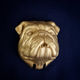 British Bulldog Interchangeable Brass Knocker Head