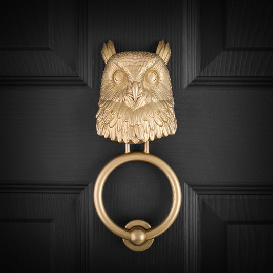 Owl Door Knocker