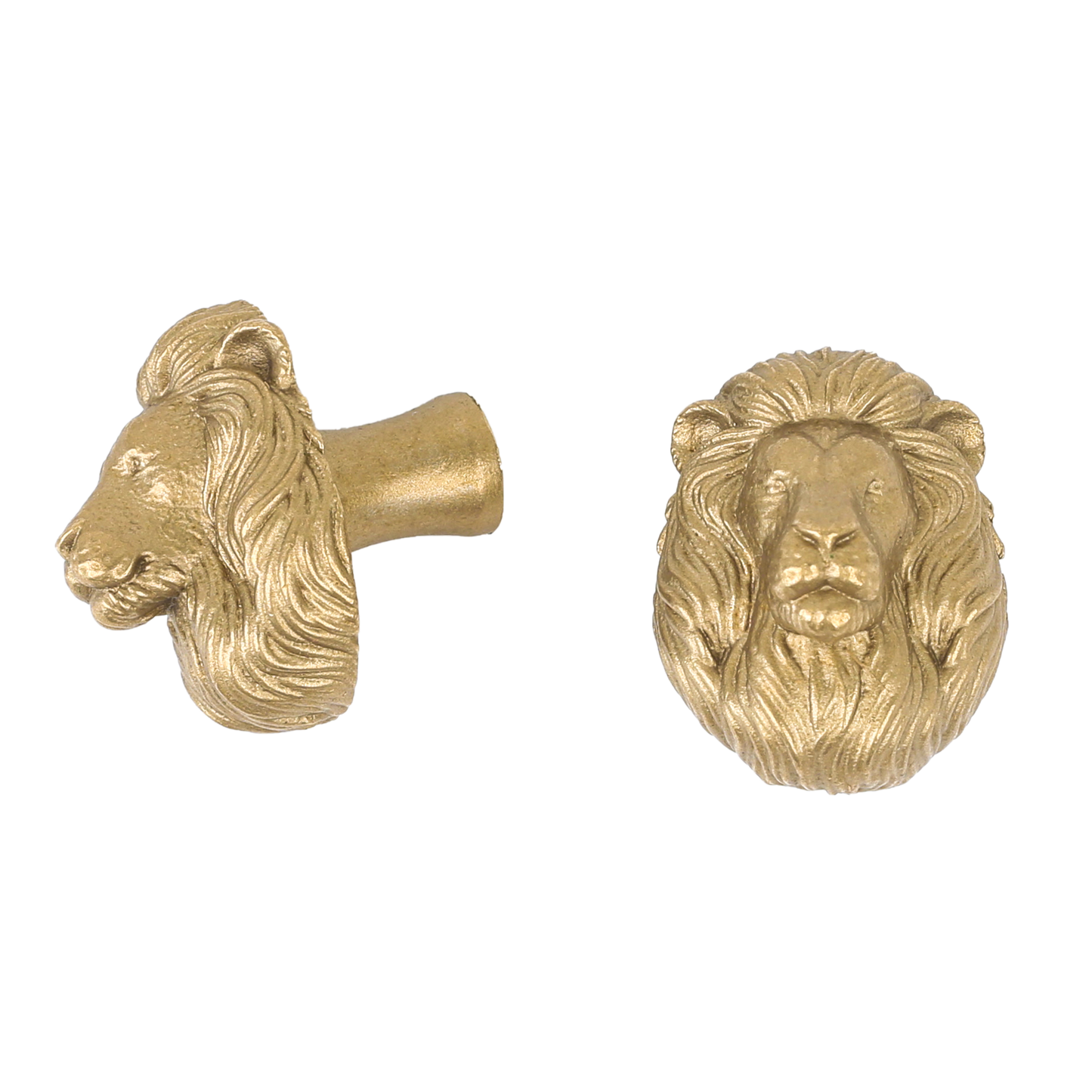 Lion Brass Handle - Luxury Cabinet/Drawer Pull and Knob