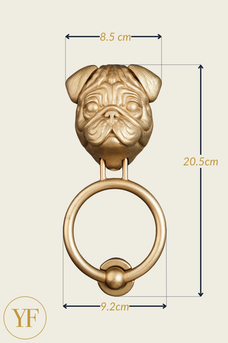 Pug Door Knocker