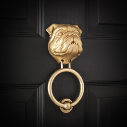British Bulldog Door Knocker