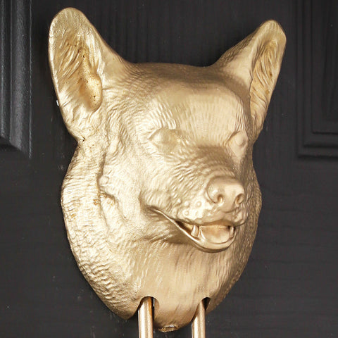 Welsh Pembrokeshire Corgi Door Knocker