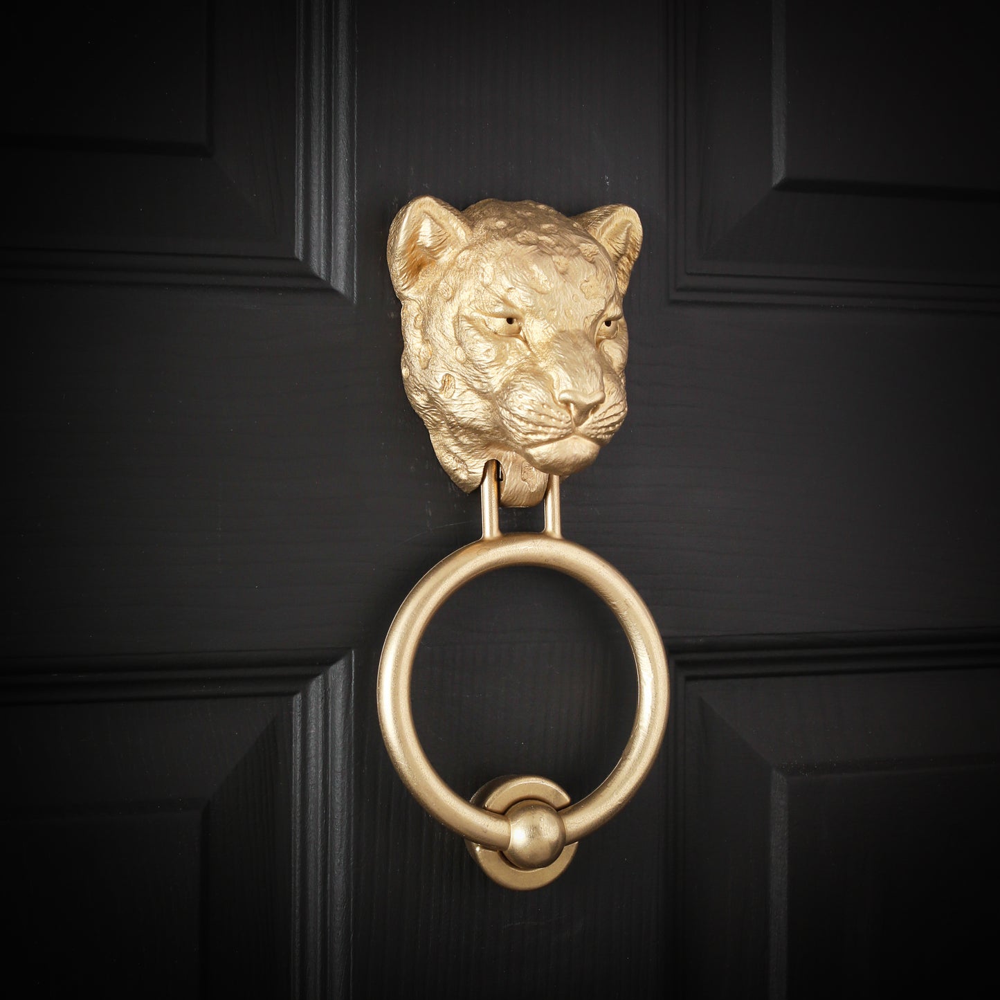 Leopard Door Knocker