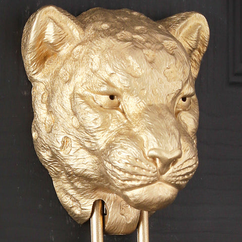 Leopard Door Knocker