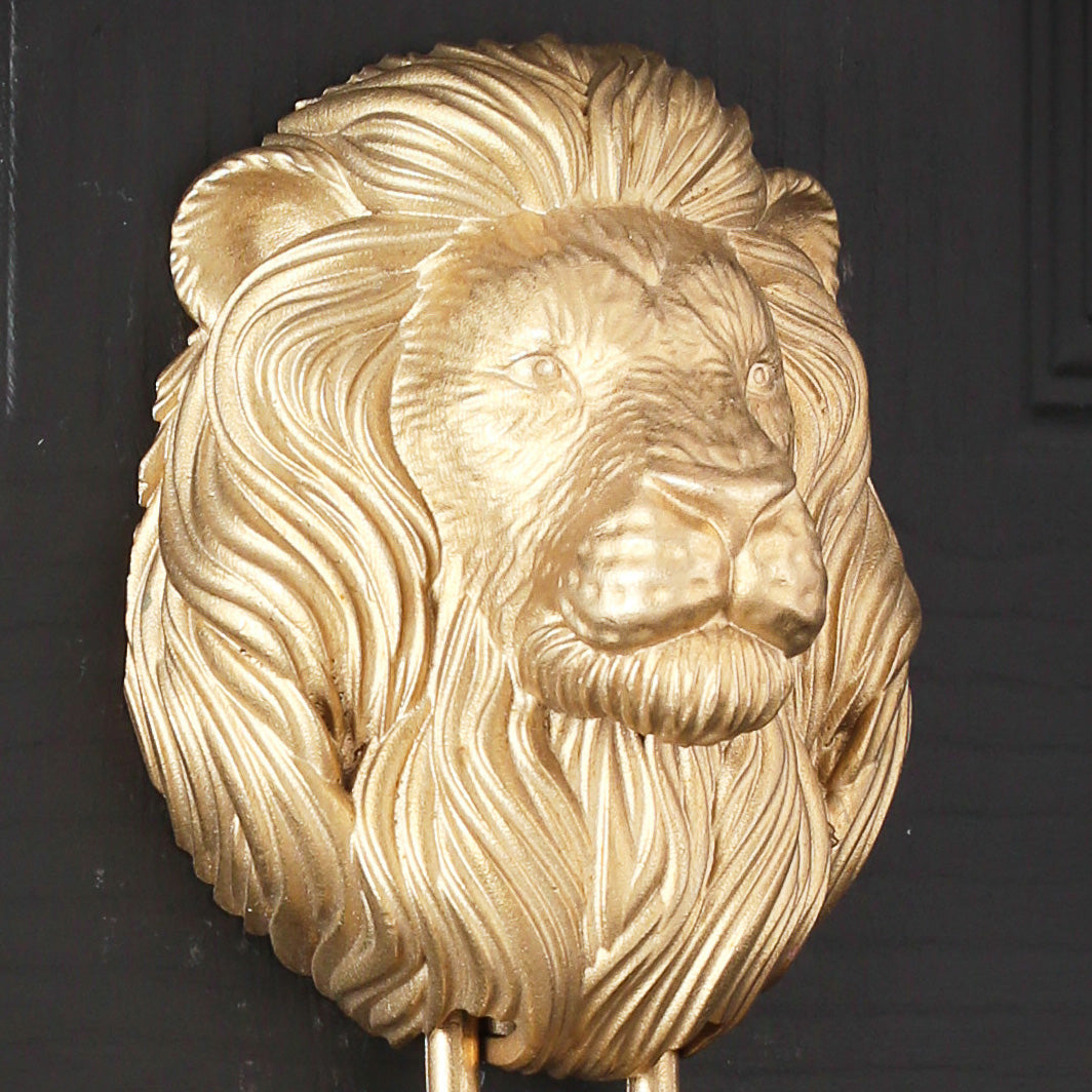 Lion Head Door Knocker