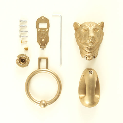 Tiger Door Knocker