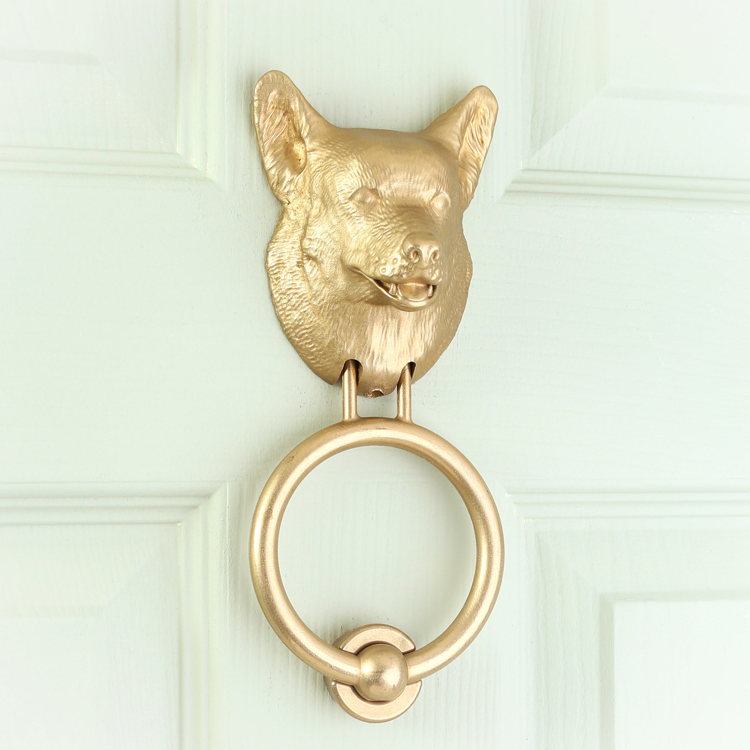 Welsh Pembrokeshire Corgi Door Knocker