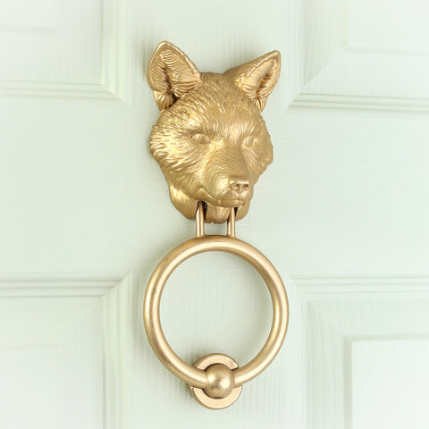 Fox Door Knocker