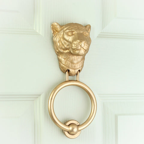 Tiger Door Knocker