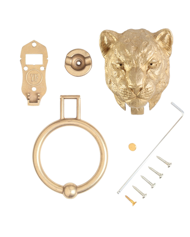 Leopard Door Knocker