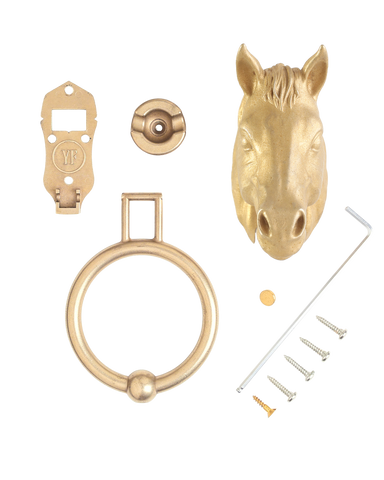 Horse Brass Door Knocker