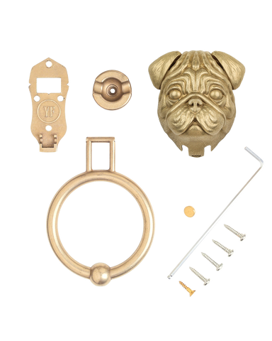 Pug Door Knocker