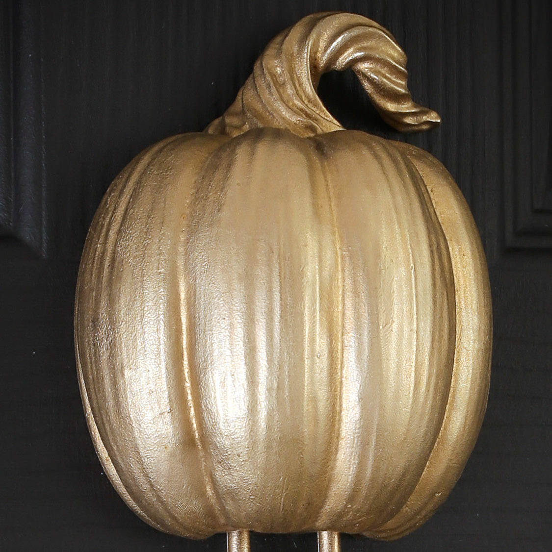 Pumpkin door knocker