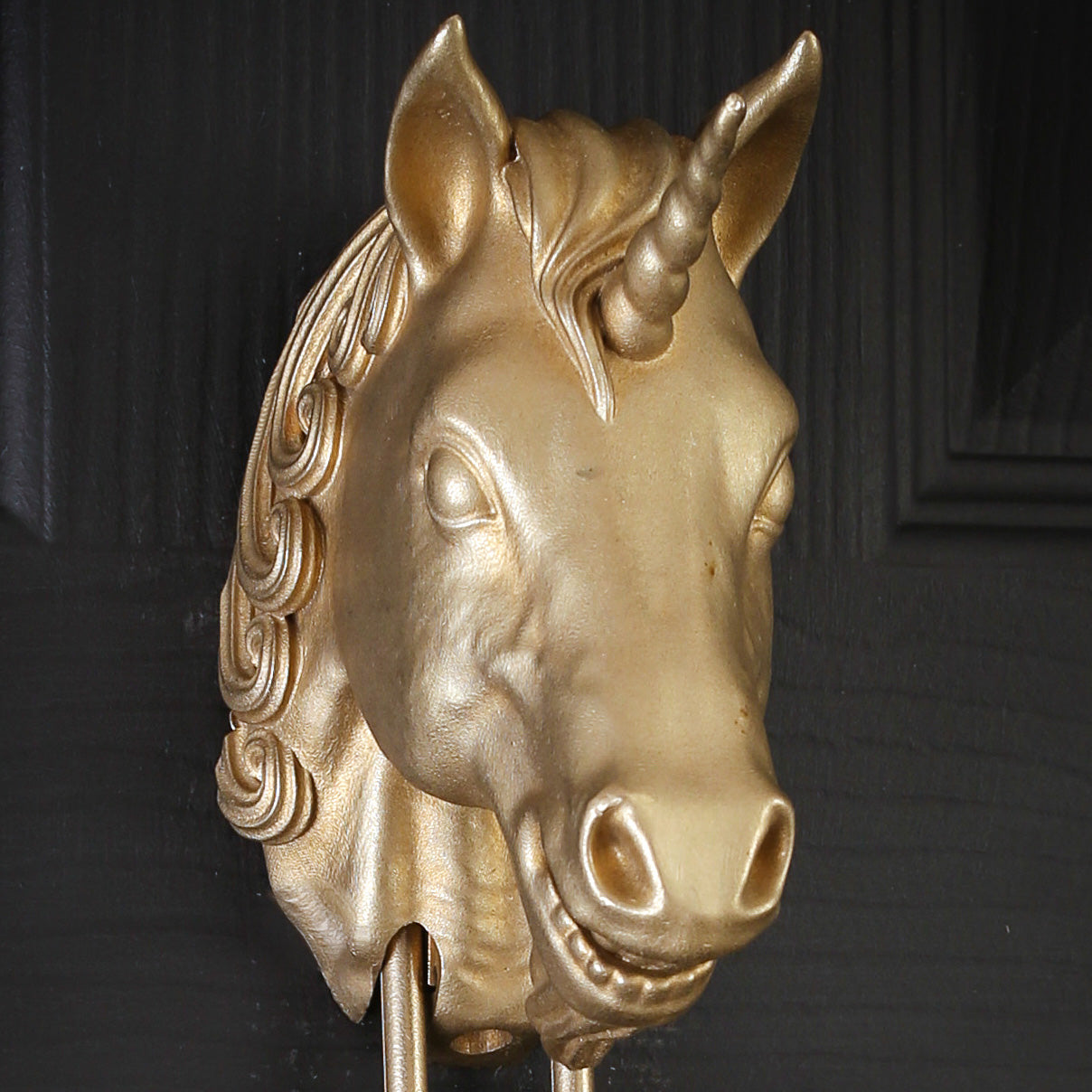 Scottish Unicorn Brass Door Knocker
