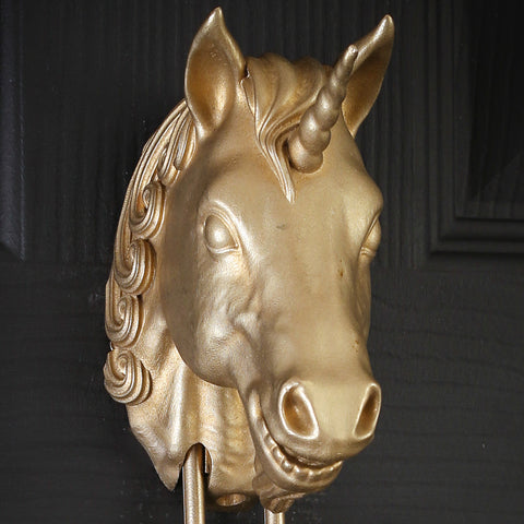 Scottish Unicorn Brass Door Knocker