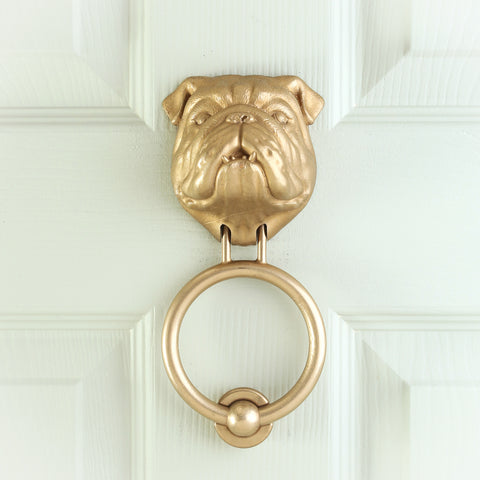 British Bulldog Door Knocker