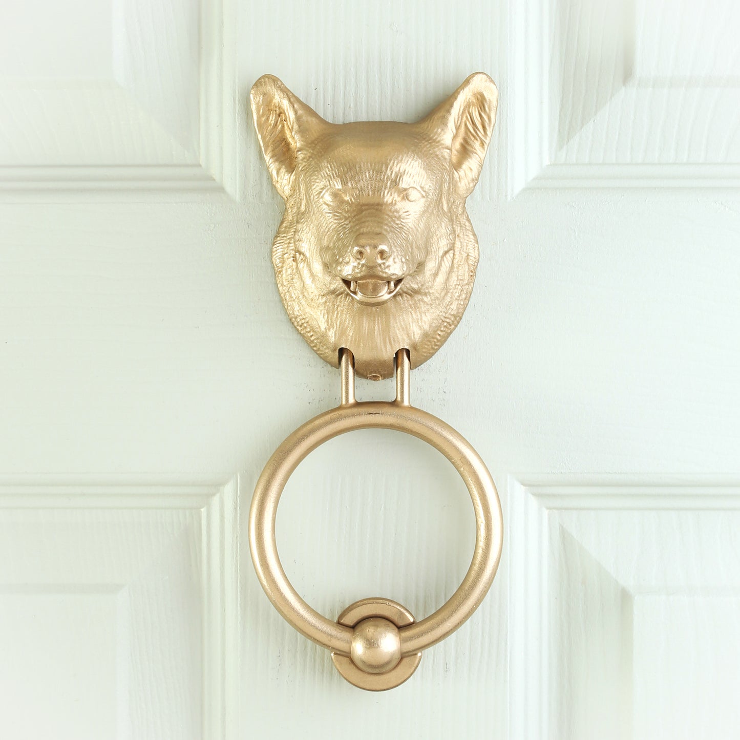 Welsh Pembrokeshire Corgi Door Knocker