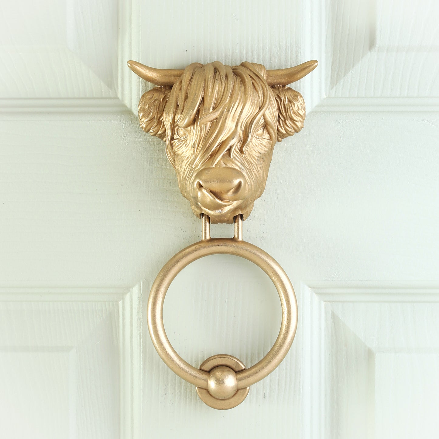 Highland Cow Door Knocker (2 styles)